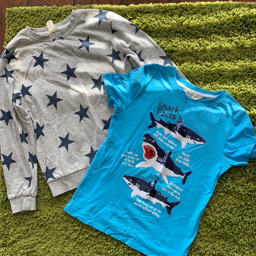 Bundle of H&M’s shirts for a boy